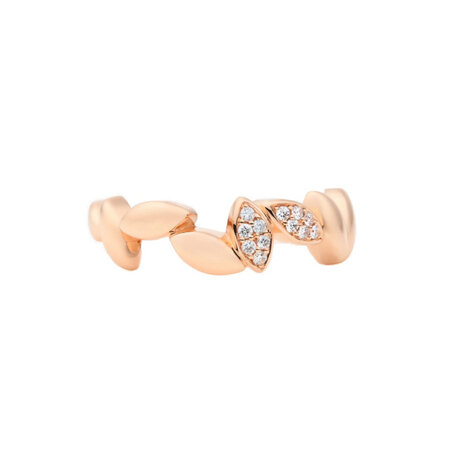 Bron BRON Ring Poppy 18k Roségoud met diamant 8RR4933BR2