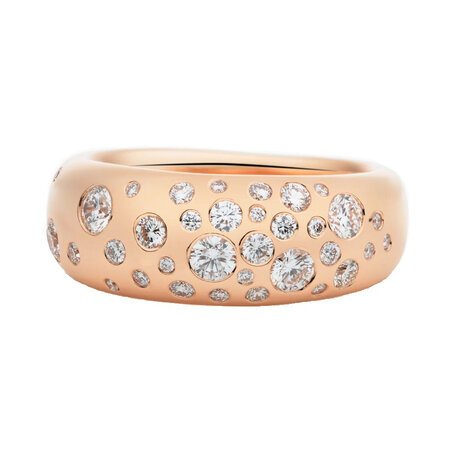 Bron BRON Ring Stax 18k Roségoud met diamant 8RR4937BR