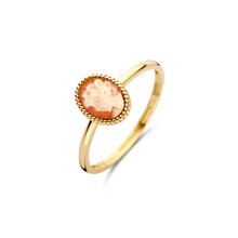 Blush Blush Ring 14k geelgoud met Camee 1250YCA