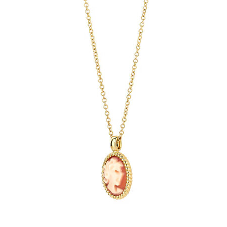 Blush Blush Collier 14k geelgoud met Camee 3167YCA