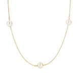 Blush Blush Collier 14k geelgoud met Zoetwater Parel 3185YPW