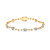Tirisi TIRISI Armband Venice 18k geelgoud met 1.16ct diamant TB9071D(2T)