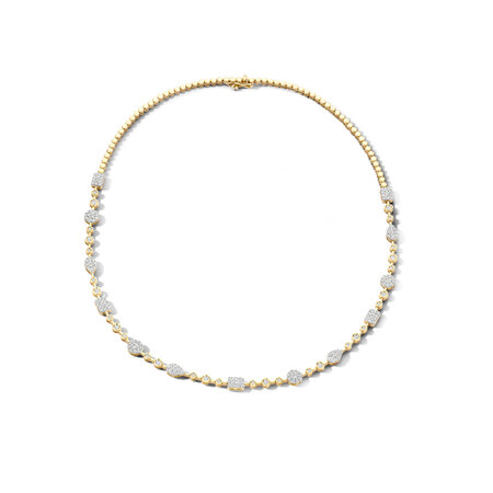 Tirisi TIRISI Collier Venice 18k geelgoud met 2.24ct  diamant TN9109D(2T)