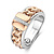 Tirisi Moda TIRISI Moda Ring Grumetta bicolor met diamant TM1131D(2P)