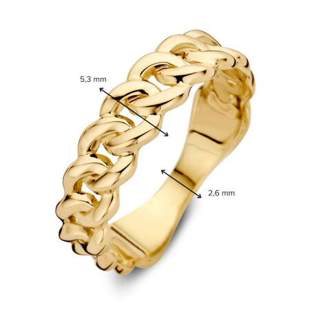 Mrs.Janssen Mrs. Janssen Ring 14k geelgoud 614464