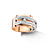 R&C R&C Ring Galla Riche 14k Bicolor met diamant RIN0052-PAVE-RW