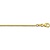 HuisCollectie HuisCollectie Collier 14k geelgoud venetiaans 0.9mm x 42cm 608808