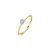 Blush Blush Diamonds Ring 14k bicolor met diamant 1680BDI