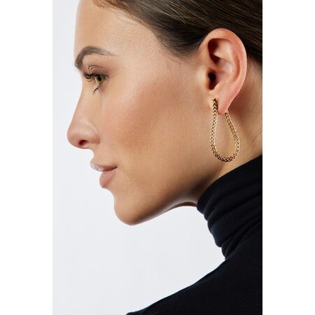 Fope FOPE Oorhangers Essentials 18k Geelgoud 04E08OX_XX_G_XXX_000