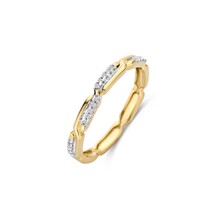Blush Blush Ring 14k bicolor met zirkonia 1256BZI