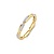 Blush Blush Ring 14k bicolor met zirkonia 1256BZI