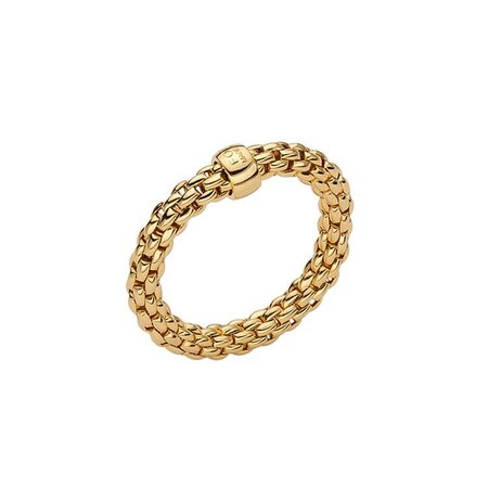 Fope FOPE Ring Flex-It Essentials 18k Geelgoud 04E08AX_XX_G_XGX_00S