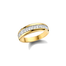 HuisCollectie HuisCollectie Ring 14k geelgoud met diamant 614017