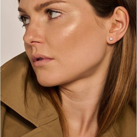 Blush Blush Oorstekers 14k geelgoud met zirkonia 7213YZI