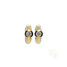 HuisCollectie HuisCollectie Creolen 18k Bicolor met diamant 17390