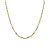 HuisCollectie HuisCollectie Collier 14k bicolor goud fantasie schakel 45cm 609633