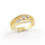 Cammilli Cammilli Ring Dune 18k Geelgoud met diamant GAN2662U