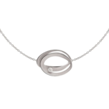 Cammilli Cammilli Collier Dune Assolo 18k Witgoud met diamant GCO3687W