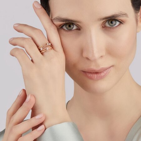 Cammilli Cammilli Ring Dune 18k Geelgoud met diamant GAN0778U