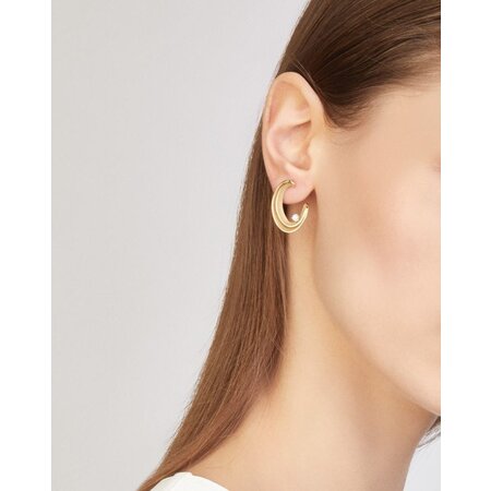 Cammilli Cammilli Oorstekers Dune 18k Geelgoud met diamant GOR2778U