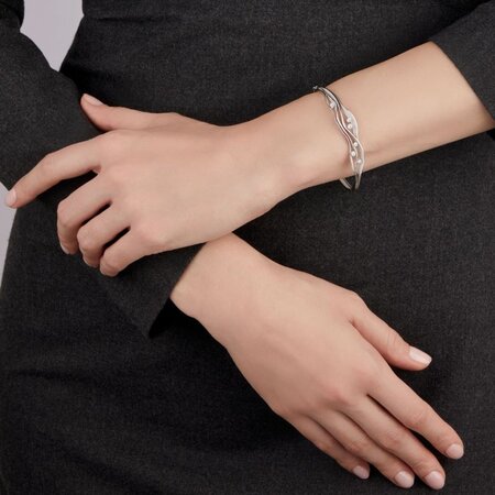 Cammilli Cammilli Armband Dune 18k Witgoud met diamant GBR2536W