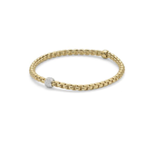Fope FOPE Armband Flex-it Eka 18k Geelgoud met diamant 73301BX_PB_G_XBX_00M