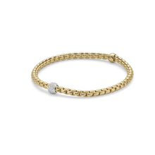 Fope FOPE Armband Flex-it Eka 18k Geelgoud met diamant 73301BX_PB_G_XBX_00M