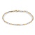 HuisCollectie Monzario Links Armband 14k bicolor 865A BIC