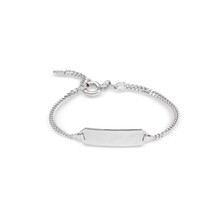 HuisCollectie HuisCollectie kinder graveerarmband 14k witgoud 17909