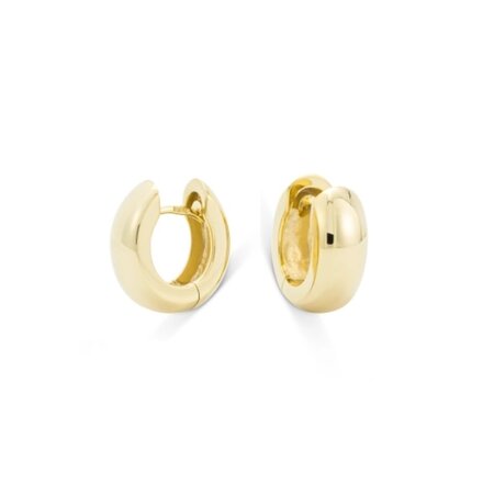 HuisCollectie Monzario Classics Creolen 14k geelgoud O48 GEEL