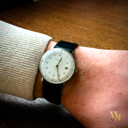 Junghans Junghans Max Bill Mega Solar Sapphire 38mm 59/2021.02B