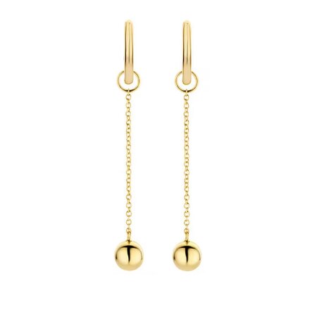 Blush Blush Creoolhangers 14k geelgoud 9082YGO