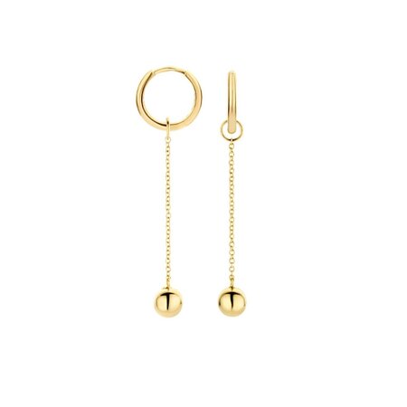 Blush Blush Creoolhangers 14k geelgoud 9082YGO