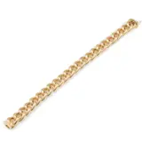 HuisCollectie MONZARIO Classics Armband 14k Geelgoud 6.8mm 965-A GEEL