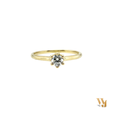 R&C R&C Ring Royale 14k Geelgoud met diamant RIN2130-S-GG-0,20PW-55