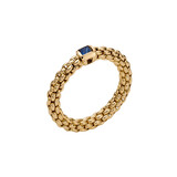 Fope FOPE Flex-It Souls ring 18k Geelgoud met blauwe Saffier 09E08AX_B2_G_XGX_00M