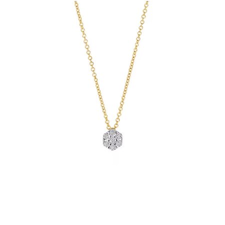 Blush Blush Diamonds Collier 14k Geelgoud met 0.09ct diamant 3616BDI