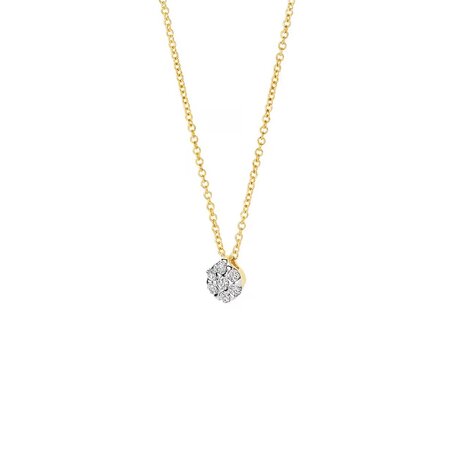 Blush Blush Diamonds Collier 14k Geelgoud met 0.09ct diamant 3616BDI
