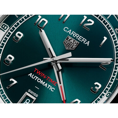 TAG Heuer Carrera Date Twin-Time Automatic 41mm WDA2114.BA0043