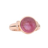 Bron BRON Ring Toujours Ajour 18k Roségoud met Toermalijn en diamant 8RR4876RTCBR