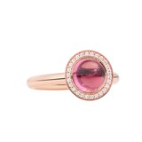 Bron BRON Ring Sushi 18k Roségoud met Toermalijn en diamant 8RR4932RTCBR