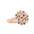 Bron BRON Ring Confetti 18k Roségoud met Saffier en diamant 8RR4939BRMK/5