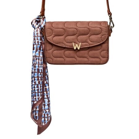 Wolf Wolf Mimi Swirl Crossbody Bag met sjaal 769306