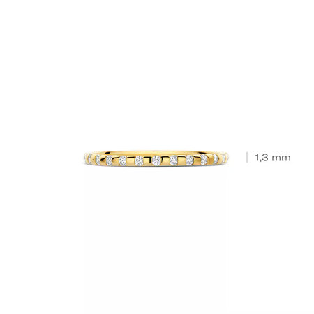 Blush Blush Ring 14k geelgoud met zirkonia 1268YZI
