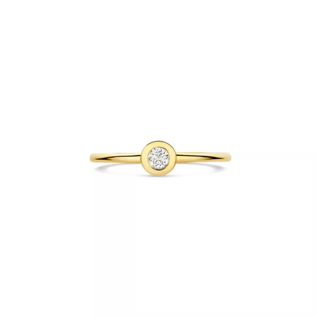 Blush Blush Ring 14k geelgoud met zirkonia 1273YZI