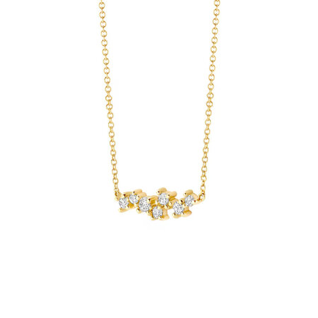 Blush Blush Collier 14k geelgoud met zirkonia 3191YZI