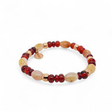 Bron BRON Armband Reflex 18k roségoud met Rutielkwarts 8AR3985MIXSSOL