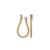Fope FOPE Oorhangers Essentials 18k Geelgoud met diamant 11E01OX_BB_G_XBX_000