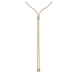 Fope FOPE Collier Aria 18k Geelgoud met diamant 89403CX_BB_G_GBX_070