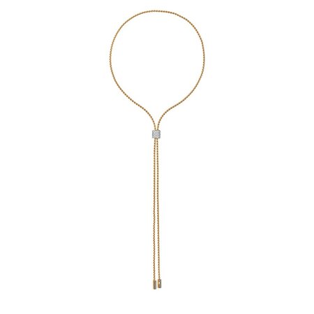 Fope FOPE Collier Aria 18k Geelgoud met diamant 89403CX_BB_G_GBX_070